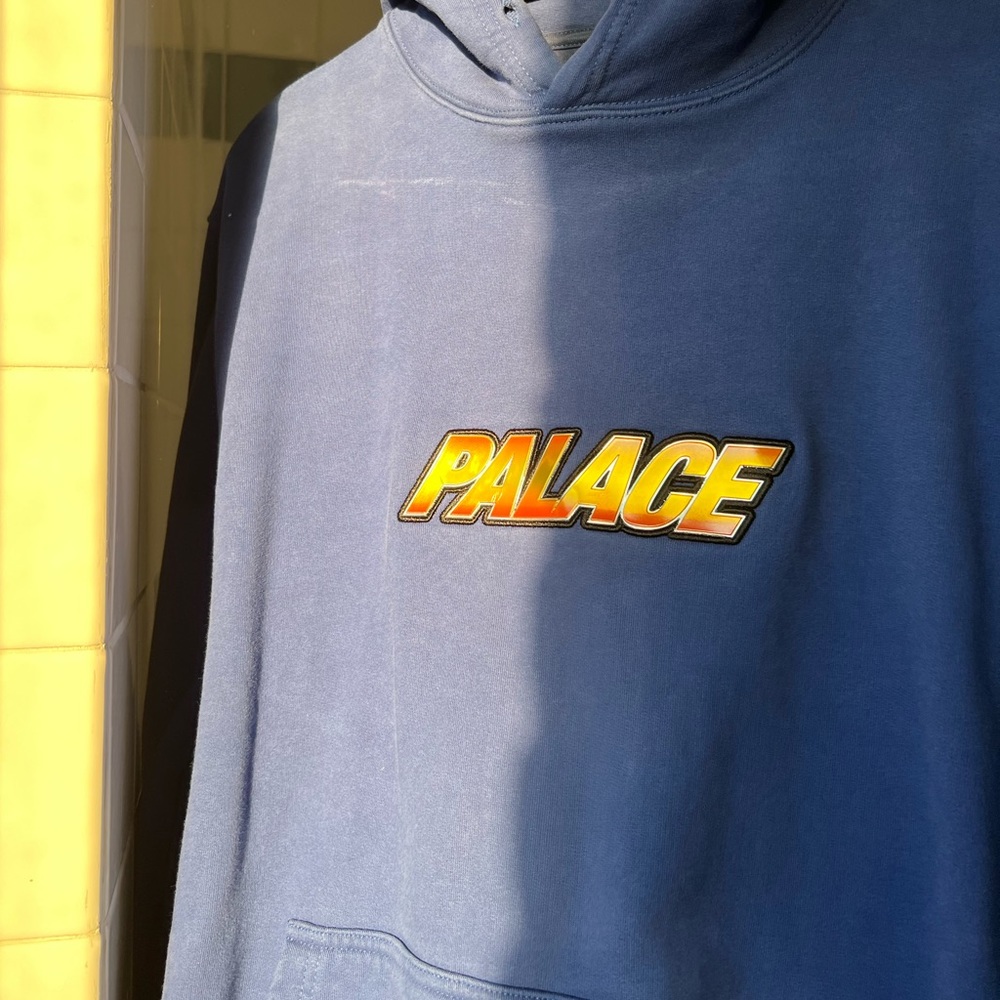 PALACE Metal Hood 【Blue】【L】